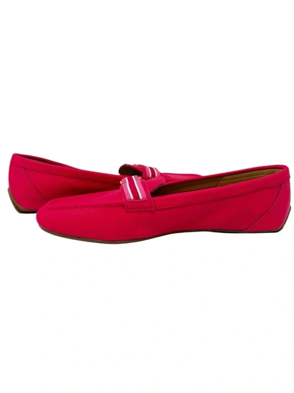 Talbots Slip-On Loafers with Stripe Accent